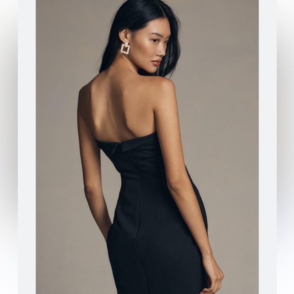 # 160 NEW Anthropologie Strapless Mini Dress - Picture 1 of 4